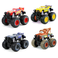 Disney Pixar Cars Lightning McQueen SUV Black Storm Jackson Cruz Mater Big wheel Offroad Metal Cars Toy Kids Christmas Gifts EzBuyCo