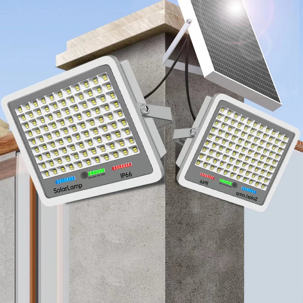 Household High-power Lighting Solar street lamp Auto-On Outside Spotlights Remote Control Garden yard street household lamp
