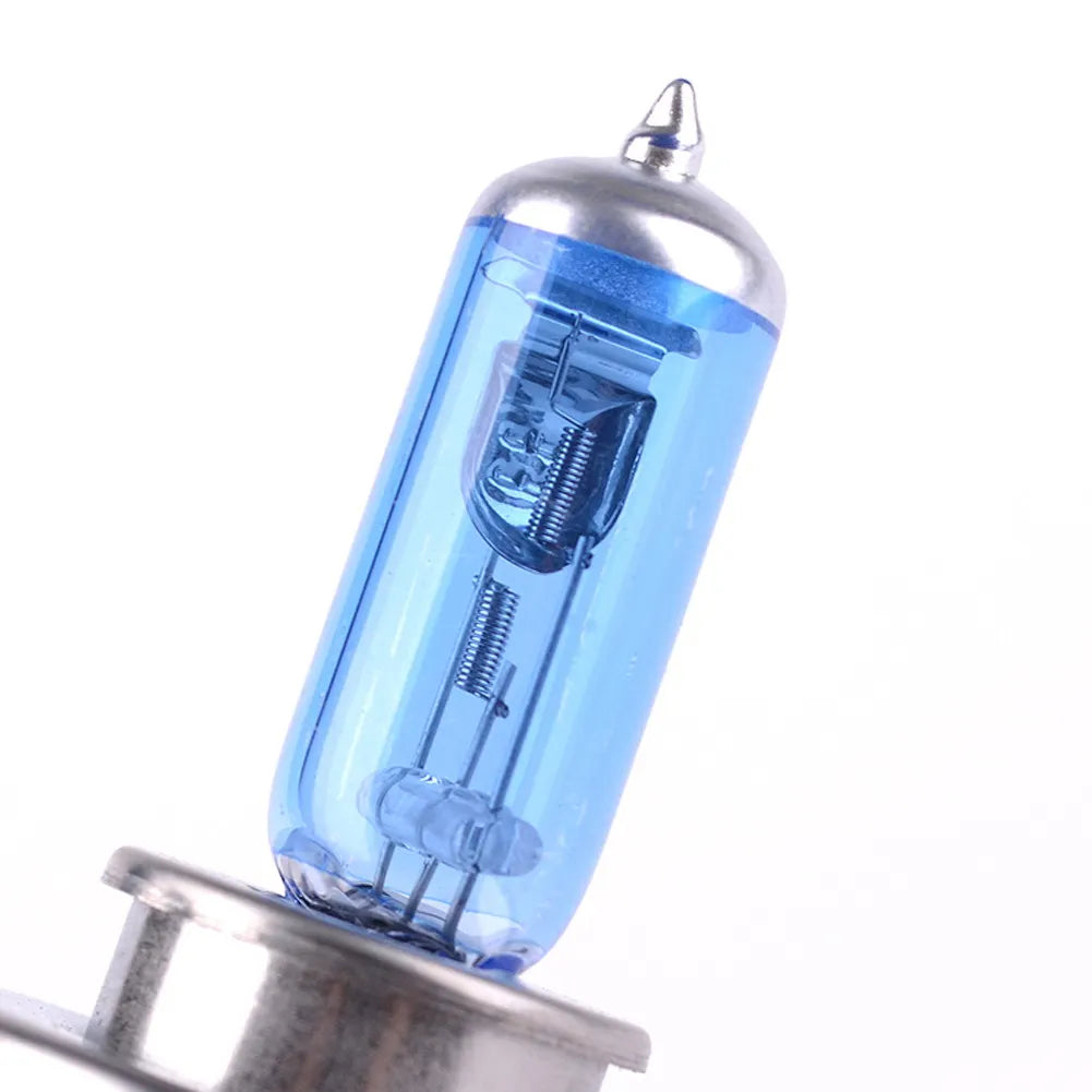 2Pcs/Lot 12V 100W H4 Xenon Gas Super Bright White Car Headlight Light