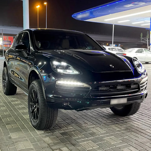 Car Lights For Porsche Cayenne 958 Headlight 958.1 LED Matrix Head Lamps Upgrade 2023 Style Plug Play