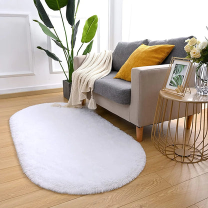 Luxury Velvet Fluffy Carpet Soft Children Rugs Room Mat Modern Shaggy Area Rug for Bedroom Bedside Home Decor