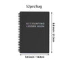 Mr.paper， A5 Accounting Book 50pcs/book of High Quality Office Supplies Simple Ledger 100g High Quality Writing Paper