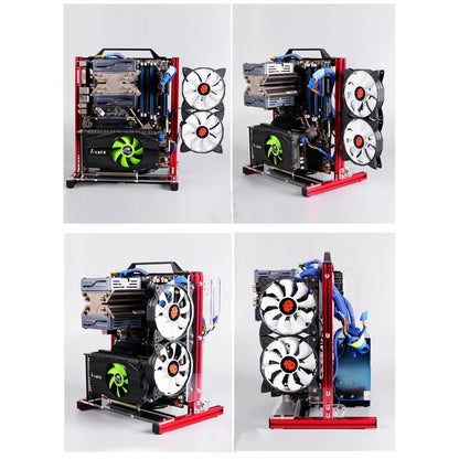 PC Frame Test Bench ITX ATX MATX Open Air Case Water Cooling Fan Chassic DIY Mini Computer Motherboard for HTPC Graphics Card