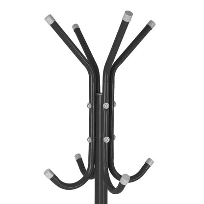 Multi Hook Metal Coat Hat Rack Tree Stand Clothes Bag Hanger Organizer for Home Bedroom Coat Clothes Stand Coat Hat Tree Stand