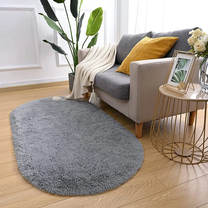 Luxury Velvet Fluffy Carpet Soft Children Rugs Room Mat Modern Shaggy Area Rug for Bedroom Bedside Home Decor