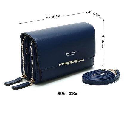 Crossbody Shoulder Bag For Women Cellphone Bags Card Holder Wallet Purse Organizer Handbag for Daily Use & Travel
