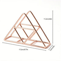 Stylish Modern Metal Napkin Holder For Bathroom And Kitchen - Table Accessory For Tissue Organizationhome Decor,School Supplies