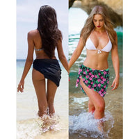 Sarong Wraps for Women, Beach Cover Ups for Women, Chiffon Sarong Swimsuit Coverup for Pool, Summer Wear