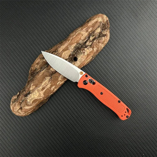 Multi Colors BM 535/533 Outdoor Camping Folding Pocket Knife Drop Point Blade Nylon Fiber Handle High Hardness Utility Knives