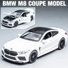 1:32 BMW M8 IM Supercar Alloy Diecasts & Toy Vehicles Metal Toy Car Model Sound and light Collection Kids Toy