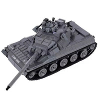 WWII Military US German Armored Vehicle MOC Building Blocks Soldiers Figure Tank Gun Carriage Medical Truck Transport Toys K033