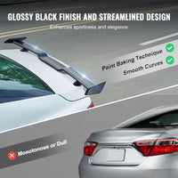 VEVOR GT Wing Car Spoiler Spoiler Compatible with 2018-2023 Camry High Strength ABS Material Baking Paint Car Rear Spoiler Wing