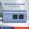 500W Double receptacle 4USB  Modified Frequency Inverter DC12V To AC 110V Ports Car Adapter Portable Inverter