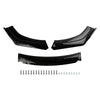 Areyourshop 4PCS Universal Car Front Bumper Lip Body Kit Splitter Spoiler Diffuser Protector Auto Parts