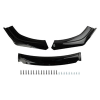 Areyourshop 4PCS Universal Car Front Bumper Lip Body Kit Splitter Spoiler Diffuser Protector Auto Parts