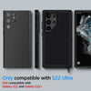 For Samsung Galaxy S22 Ultra 5G Dual Layer Case Slim Thin Hybrid Rugged Hard Shockproof Phone Cover Black