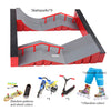 Finger Skateboard Big Scene DIY Mini Park Finger Skatepark Ramp Track Stairs Venue Combination Indoor Home Toys