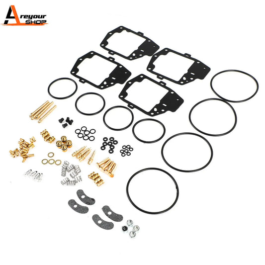 Areyourshop fit for Goldwing 1000 GL1000 1978 1979 Carburetor Carb Rebuild Repair Kit Motorcycle Accessories Parts