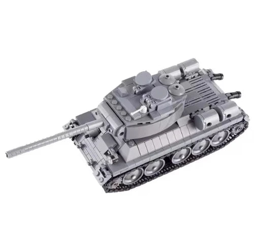 WWII Military US German Armored Vehicle MOC Building Blocks Soldiers Figure Tank Gun Carriage Medical Truck Transport Toys K033