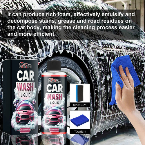 Foam Car Wash Emulsion Decomposition Car Stains Grease Paint Coating Cleaning Renovation Cleaning Maintenance Cleaning Agent