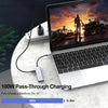 5 in 1 USB C HUB with 4k30Hz docking station USB-C to HDTV-Compatible converter Thunderbolt 3/4 splitter HUB laptop hub