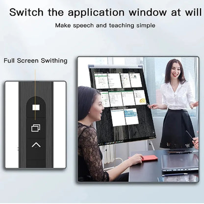 Wireless Presenter Red Light page turning pen 2.4G RF Volume Remote Control PPT Presentation USB PowerPoint Pointer Mouse