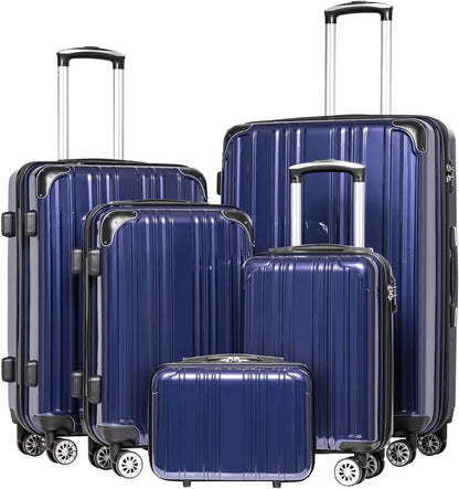 Luggage Expandable Suitcase Set with TSA Lock Spinner Luggage & Bags Rolling Luggage