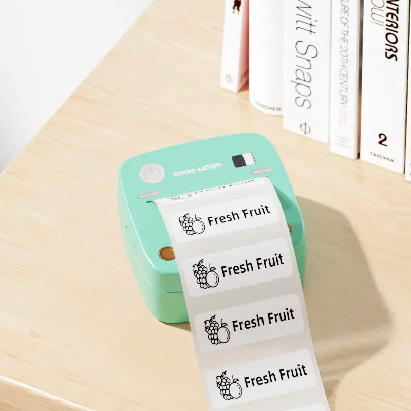 C1 Photo Mini Printer iOS Android Bluetooth Sticker Printers Label Maker Machine for Code Tag  Study Notes DIY Children Toys