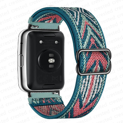 Scrunchie Band For Huawei Watch Fit 2 Strap Smartwatch Accessories Elastic Nylon Loop Bracelet Correa Huawei Watch fit2 band