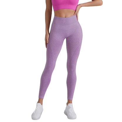 High Waist Tummy Control Yoga Pants with Butt Lift Compression for Women - Seamless Stretchy Workout Leggings for Gym and
