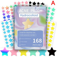 Colorful Star Pimple Patch Acne Colorful Invisible Acne Removal Skin Care Stickers Concealer Face Spot Beauty Makeup Tools