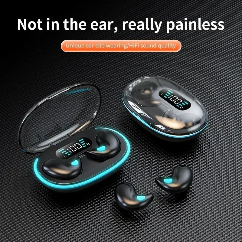 Xiaomi  X55 Wireless Sleep Earphone Noise Reduction Invisible Earphone Sleeping Headset Bluetooth Sport Headphones Earbuds