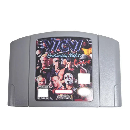 WCW Saturday Night Live Wrestling N64 NTSC-US Video Game New Rating E: Everyone
