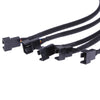 5-15PCS 4 Pin PWM Connector Case Fan Extension Power Cable 26cm for Compure CPU Cooling System for Computer Connector Case Fan