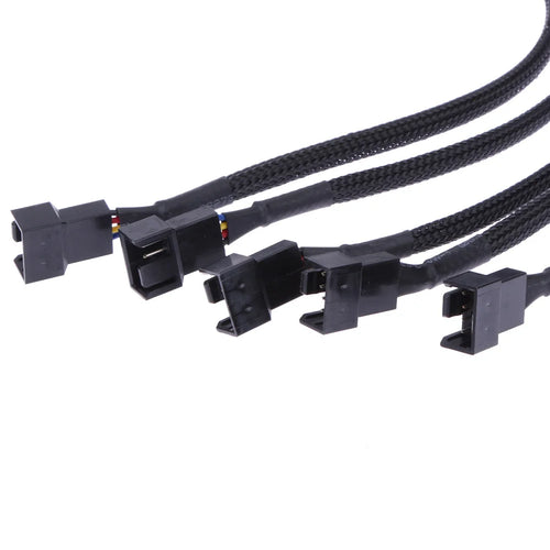 5-15PCS 4 Pin PWM Connector Case Fan Extension Power Cable 26cm for Compure CPU Cooling System for Computer Connector Case Fan