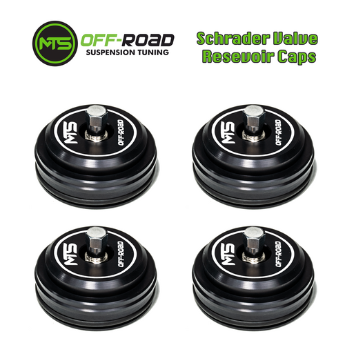 MTS Off-Road Schrader Valve Reservoir Caps (FOR FOX SHOCKS) MTS Off-Road