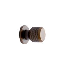 Antique Bronze "Manor" Knurled Cabinet Knobs and Drawer Pulls