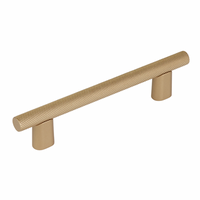Knurled "Karl" Champagne Bronze Cabinet Knobs and Drawer Pulls Euro • Knobs