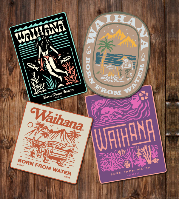 Islands Edition Sticker Pack Edition II WAIHANA