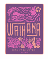 Wahine logo sticker WAIHANA