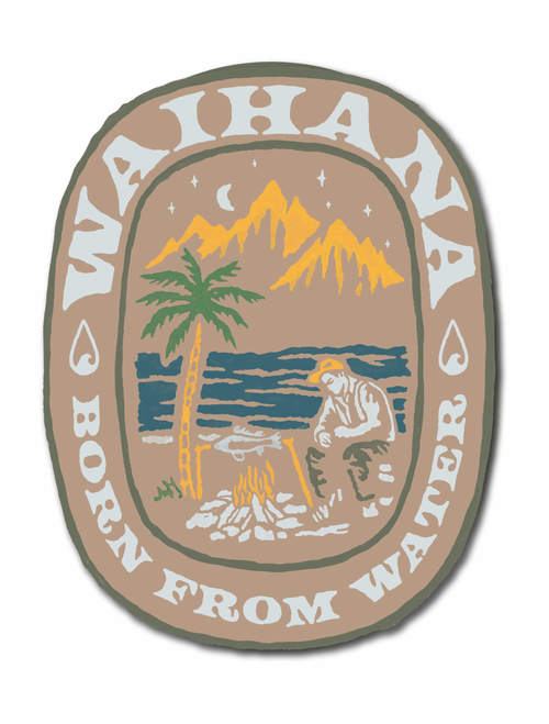 Waihana Wilderness Sticker WAIHANA