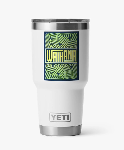 Waihana Psychedelic Waves Sticker WAIHANA