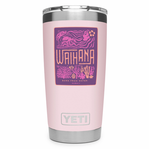 Wahine logo sticker WAIHANA