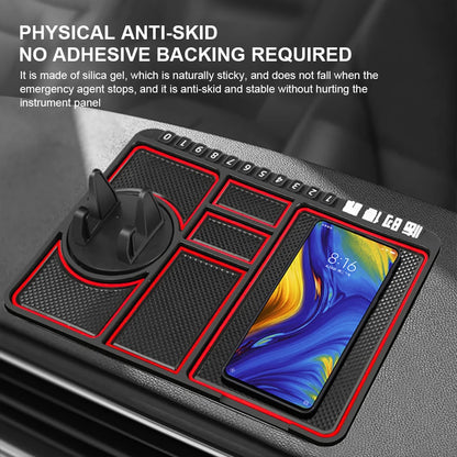 Car Dashboard Car Anti-Slip Mat Multifunctional Mobile Phone Holder Sticky Storage Mat Phone Holder Mat Car Interior Accessories