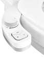 SAMODRA Black Button Bidet - Non-Electric Self  Cleaning Bidet Water Sprayer Toilet Seat