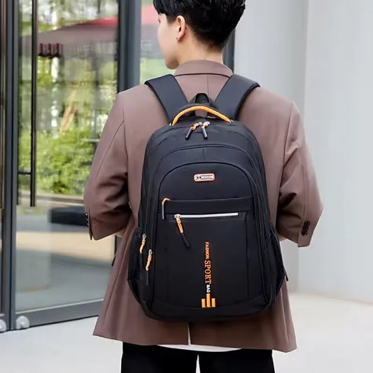Men's Backpacks Oxford Waterproof Rucksack Business Computer Bag Casual Travel Backpack Senior High School Student Schoolbag