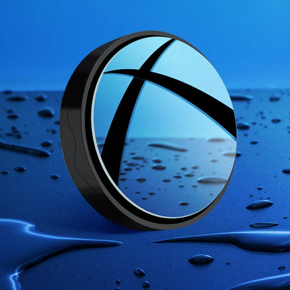 2PCS Car Blind Spot Rear View Mirror Round Frame Wide Angle Mirrors 360° Rotation Reverse Auxiliary Rearview Convex Mirror