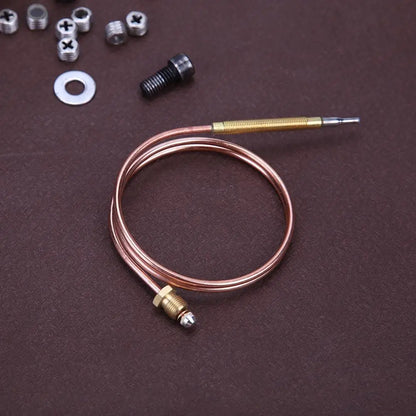 2-5PCS 60cm Gas Thermocouple for Hot Water Boiler with 5 Fixed Parts