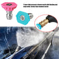 2pcs The Second Layer High Pressure Washer Nozzle Head 360 Degree Water Foam Head 1/4 Inch Quick Connection 4000PSI