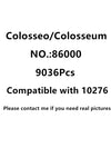 IN STOCK 9036Pcs 86000 Movie Series Architecture City The Italy Roman Colosseum Model Building Blocks 10276 Bricks Kids Toys